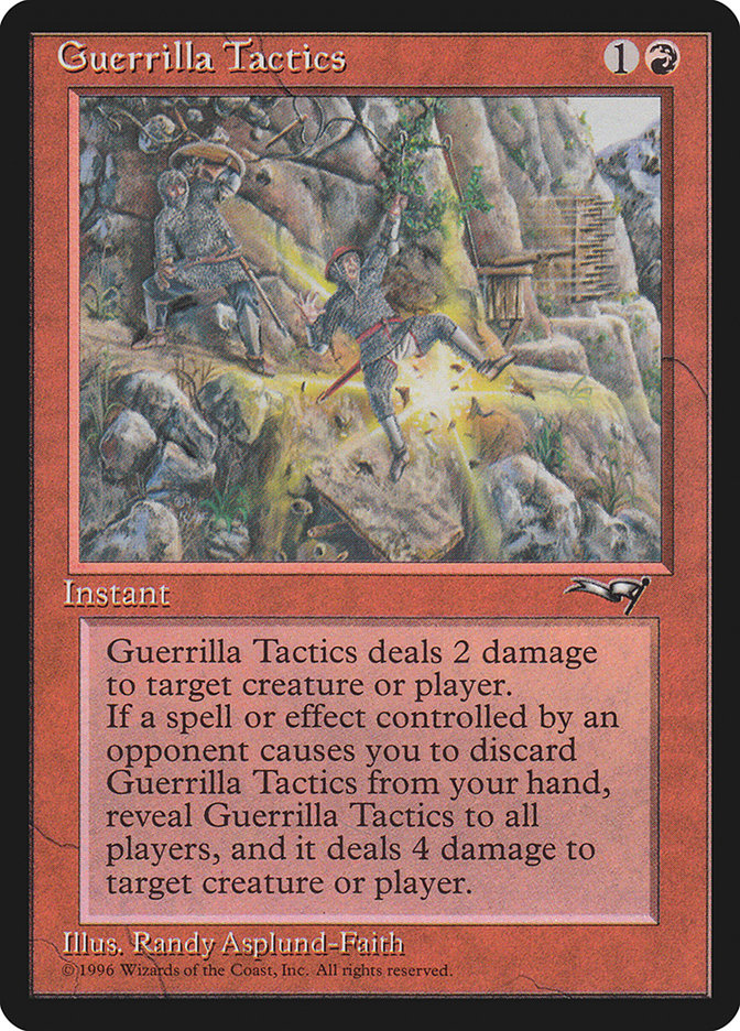 Guerrilla Tactics 74b/199 (Alliances)  | Good Games Modbury