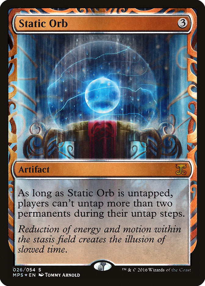 Static Orb 26/54 (Masterpiece Series: Kaladesh Inventions)  - Foil | Good Games Modbury