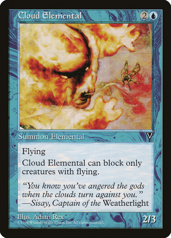Cloud Elemental 29/167 (Visions)  | Good Games Modbury