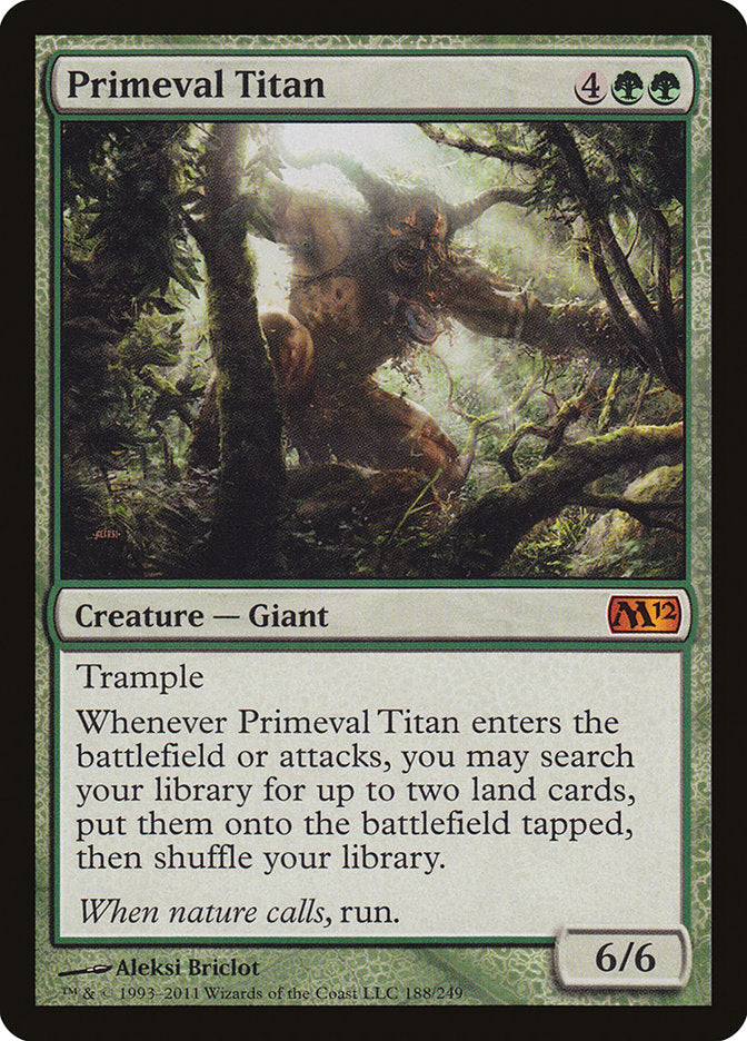 Primeval Titan 188/249 (Magic 2012 (M12))  | Good Games Modbury