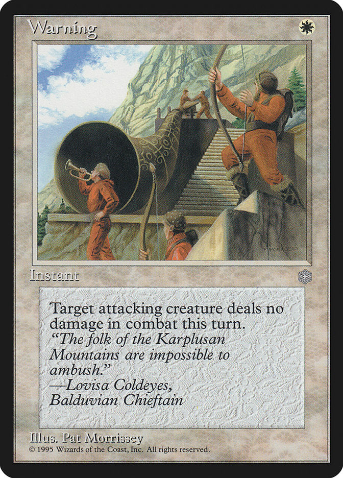 Warning 55/383 (Ice Age)  | Good Games Modbury