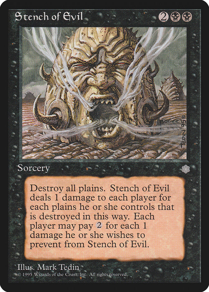 Stench of Evil 165/383 (Ice Age)  | Good Games Modbury