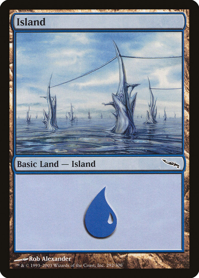 Island 292/306 (Mirrodin)  | Good Games Modbury