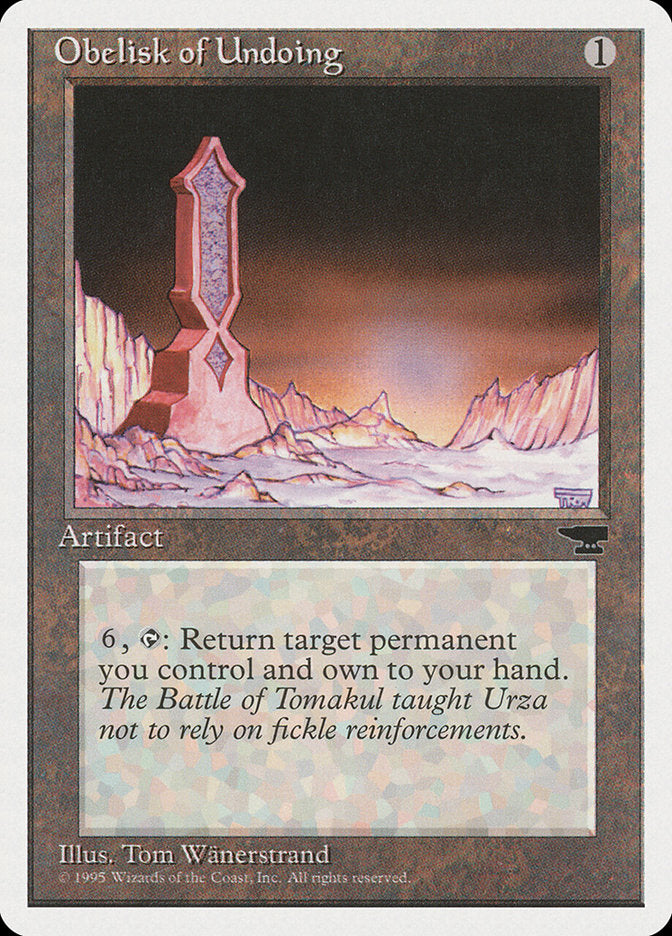 Obelisk of Undoing 104/125 (Chronicles)  | Good Games Modbury