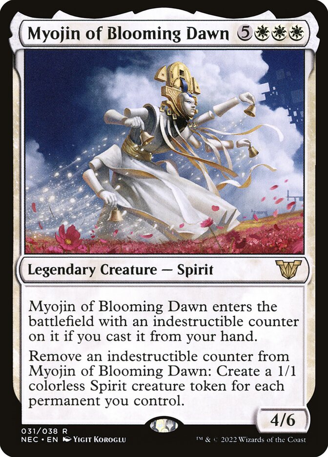 Myojin of Blooming Dawn 31/38 (Commander: Kamigawa: Neon Dynasty)  | Good Games Modbury