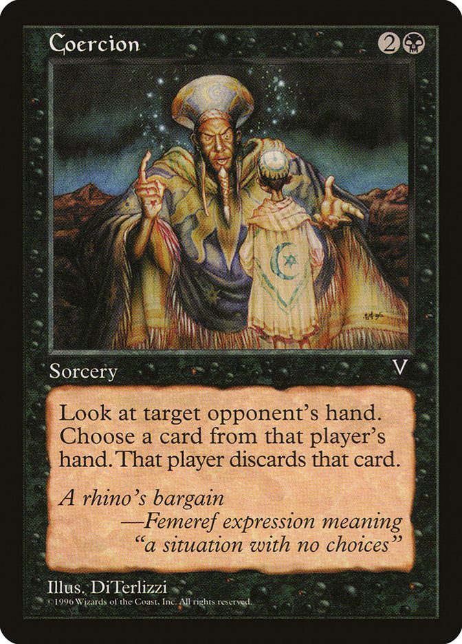 Coercion 54/167 (Visions)  | Good Games Modbury