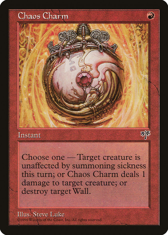 Chaos Charm 163/350 (Mirage)  | Good Games Modbury