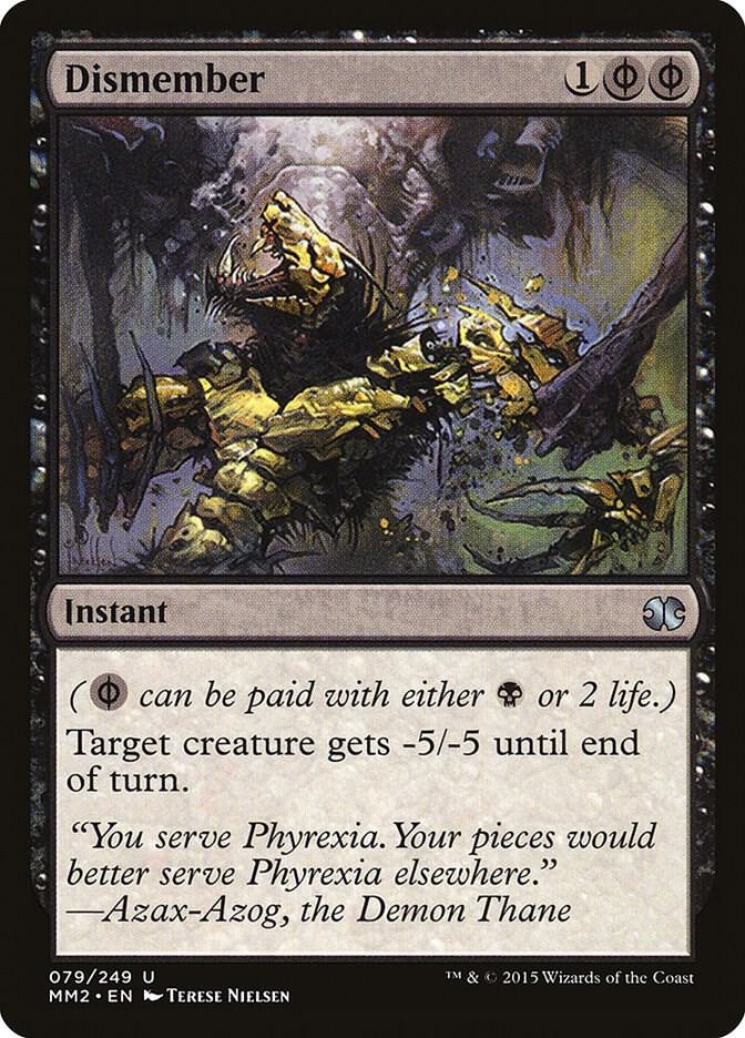 Dismember 79/249 (Modern Masters 2015)  - Foil | Good Games Modbury