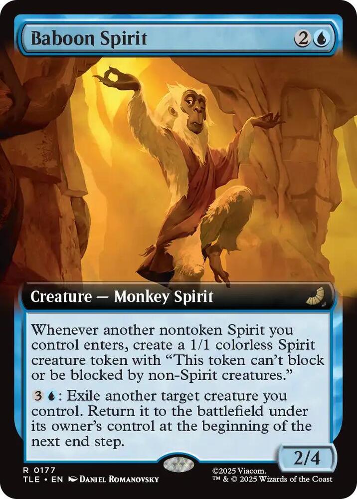 Baboon Spirit 177/317 (Avatar: The Last Airbender: Eternal-Legal)  - Extended Art | Good Games Modbury