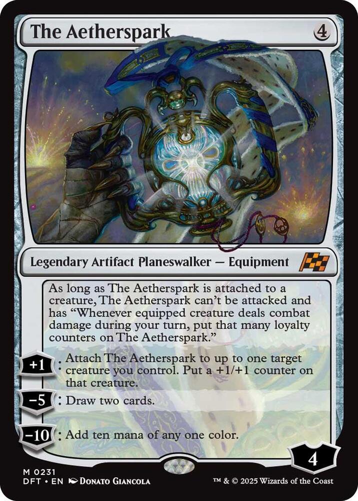 The Aetherspark 231/291 (Aetherdrift)  - Foil | Good Games Modbury