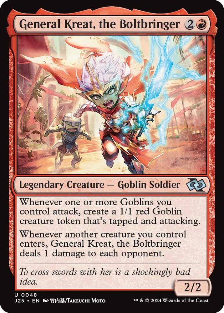 General Kreat, the Boltbringer 48 (Foundations Jumpstart)  | Good Games Modbury