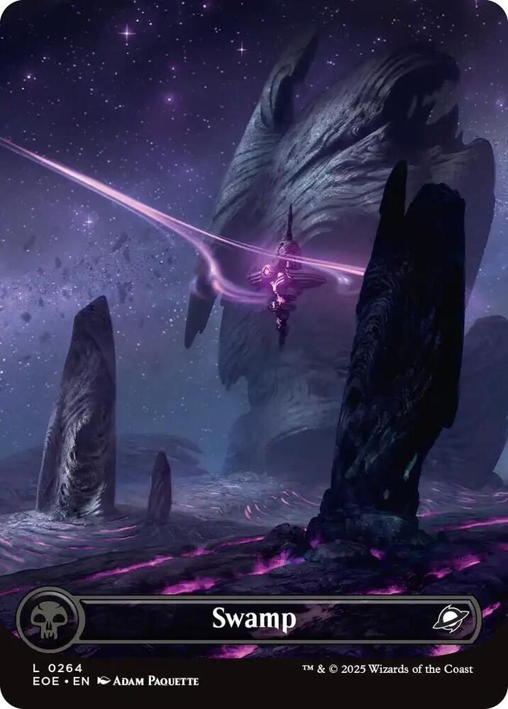 Swamp 264 (Edge of Eternities)  - Full Art | Good Games Modbury