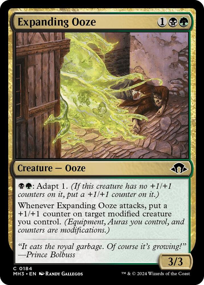 Expanding Ooze 184/319 (Modern Horizons 3)  - Foil | Good Games Modbury