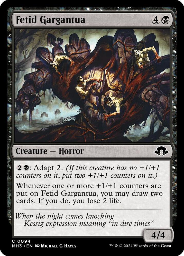 Fetid Gargantua 94/319 (Modern Horizons 3)  | Good Games Modbury