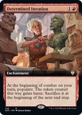 Determined Iteration Extended Art 146 (Commander: Streets of New Capenna)  | Good Games Modbury