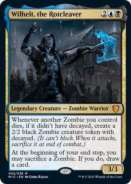Wilhelt the Rotcleaver 2 (Commander: Innistrad: Midnight Hunt)  | Good Games Modbury