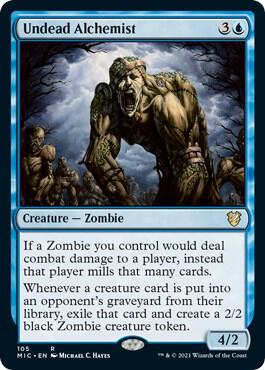 Undead Alchemist 105/38 (Commander: Innistrad: Midnight Hunt)  | Good Games Modbury