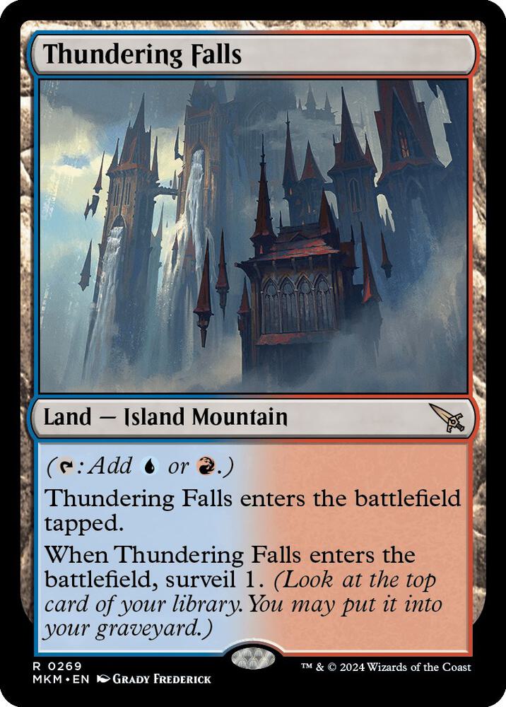 Thundering Falls 269/286 (Murders at Karlov Manor)  - Foil | Good Games Modbury