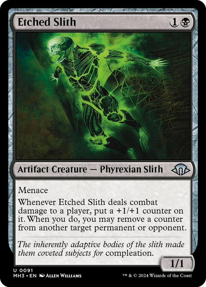 Etched Slith 91/319 (Modern Horizons 3)  | Good Games Modbury