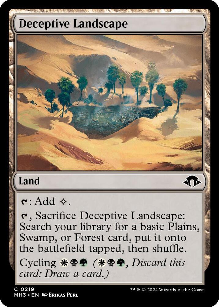 Deceptive Landscape 219/319 (Modern Horizons 3)  | Good Games Modbury