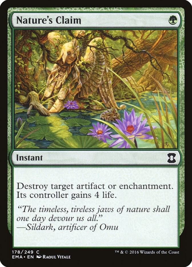 Nature's Claim 178/249 (Eternal Masters)  | Good Games Modbury