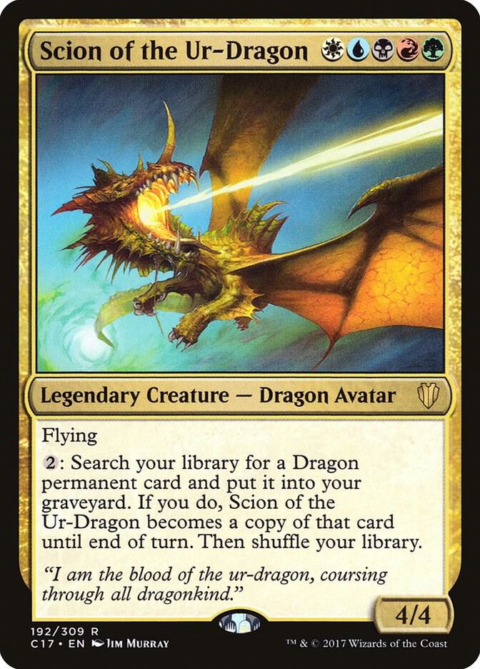 Scion of the Ur-Dragon 192/309 (Commander 2017)  | Good Games Modbury