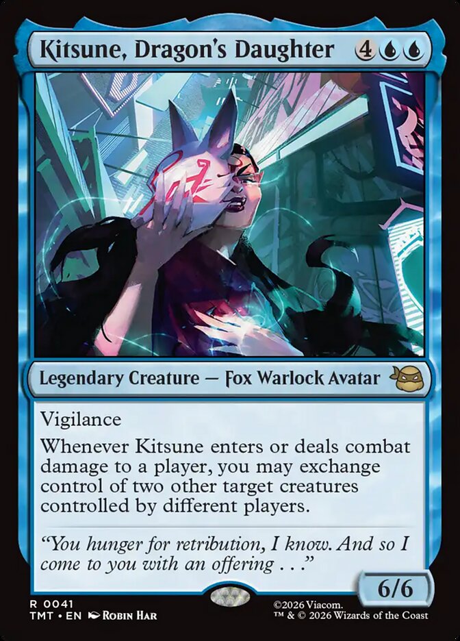 Kitsune, Dragon's Daughter 41 (Teenage Mutant Ninja Turtles)  - Foil | Good Games Modbury