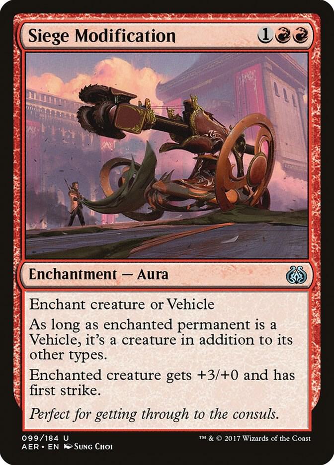 Siege Modification 99/184 (Aether Revolt)  | Good Games Modbury