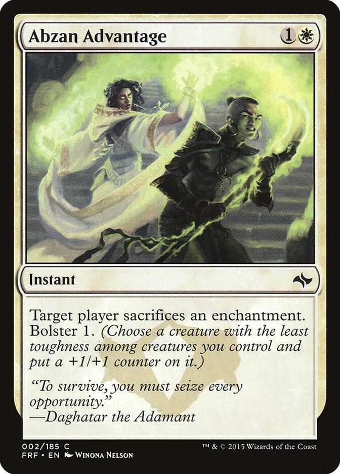 Abzan Advantage 2/185 (Fate Reforged)  - Foil | Good Games Modbury