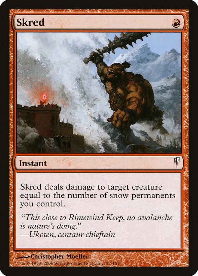 Skred 97 (Coldsnap)  - Foil | Good Games Modbury