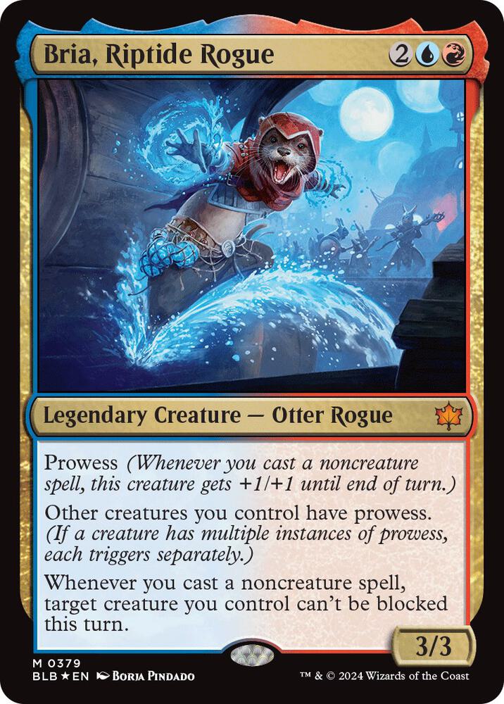 Bria, Riptide Rogue 379/281 (Bloomburrow)  - Foil | Good Games Modbury