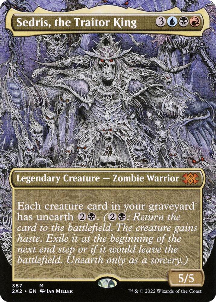 Sedris the Traitor King Borderless 387/331 (Double Masters 2022)  | Good Games Modbury