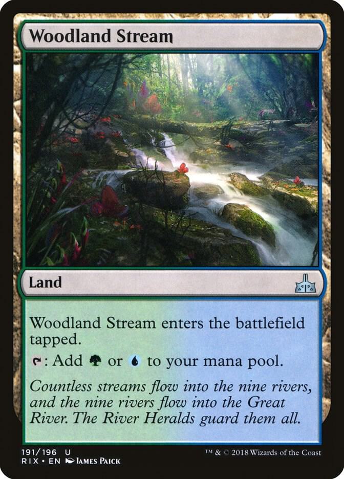 Woodland Stream 191/196 (Rivals of Ixalan)  - Foil | Good Games Modbury