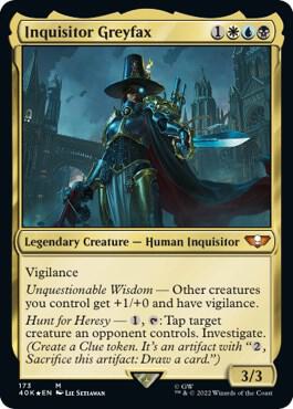 Inquisitor Greyfax 173 (Universes Beyond: Warhammer 40,000)  - Foil | Good Games Modbury