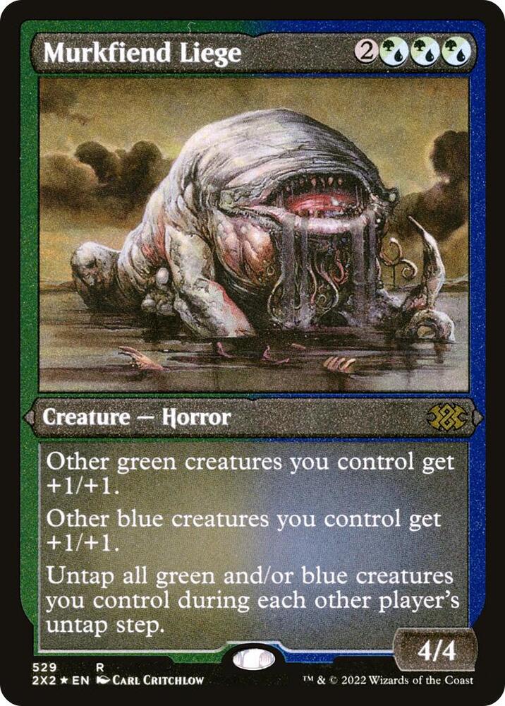 Murkfiend Liege Foil Etched 529 (Double Masters 2022)  - Foil | Good Games Modbury