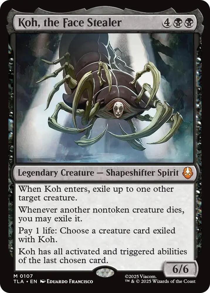 Koh the Face Stealer 107/286 (Avatar: The Last Airbender)  - Foil | Good Games Modbury