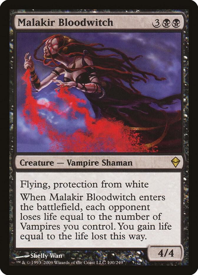 Malakir Bloodwitch 100 (Zendikar)  - Foil | Good Games Modbury