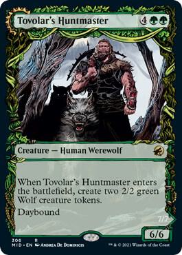 Tovolars Huntmaster Showcase 306 (Innistrad: Midnight Hunt)  | Good Games Modbury