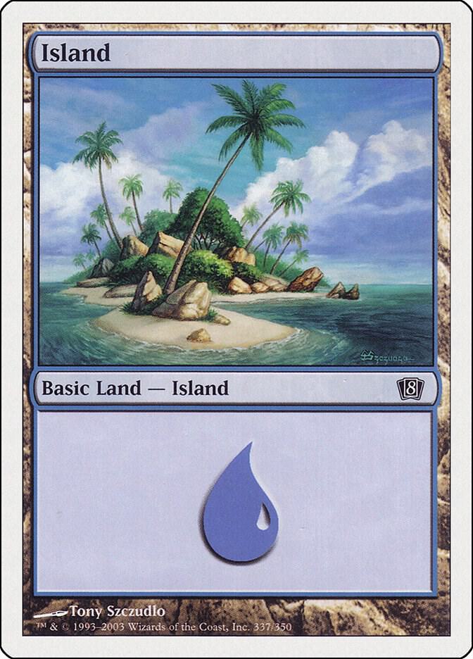 Island 337/350 (8th Edition)  | Good Games Modbury