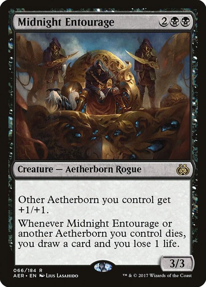 Midnight Entourage 66/184 (Aether Revolt)  - Foil | Good Games Modbury