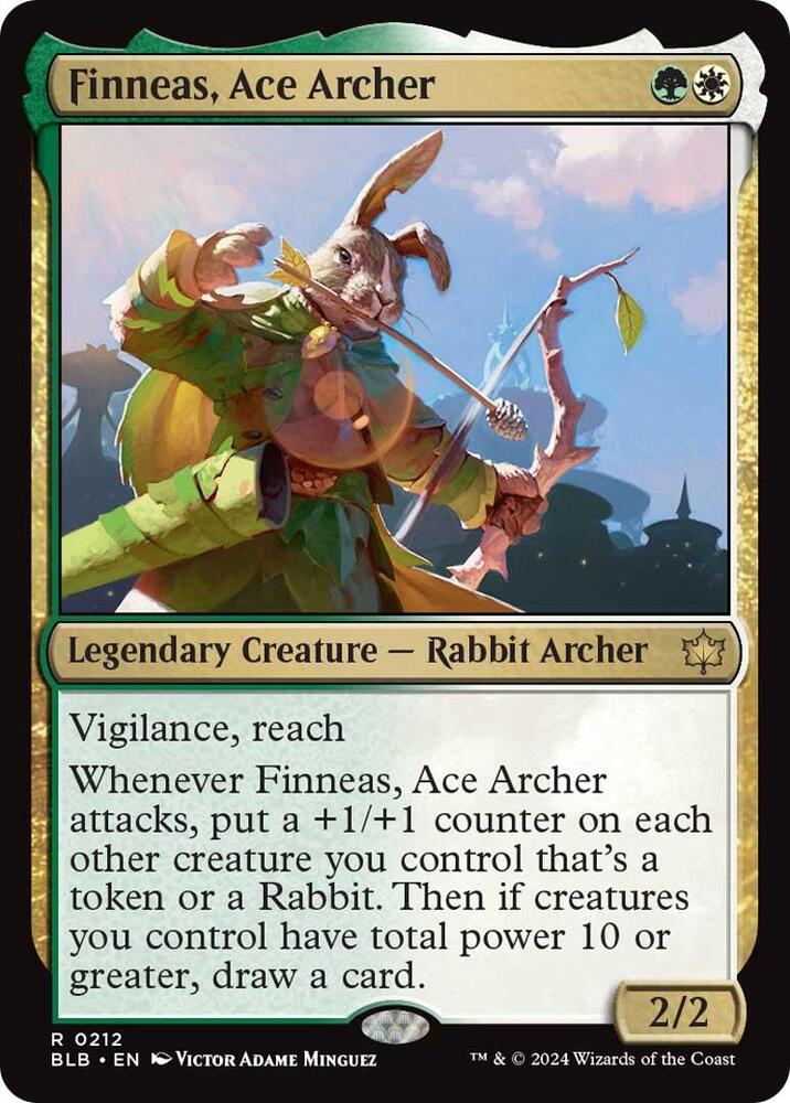Finneas, Ace Archer 212 (Bloomburrow)  | Good Games Modbury
