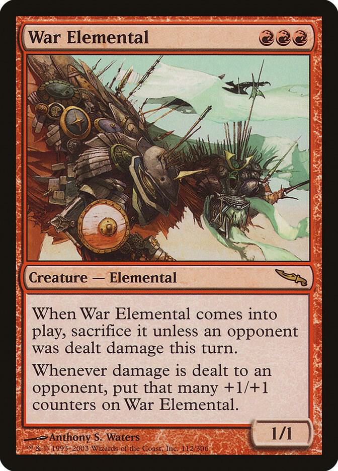 War Elemental 112/306 (Mirrodin)  | Good Games Modbury
