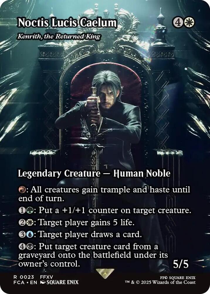 Noctis, Lucis Caelum - Kenrith, the Returned King 23/64 (FINAL FANTASY: Through the Ages)  - Showcase | Good Games Modbury