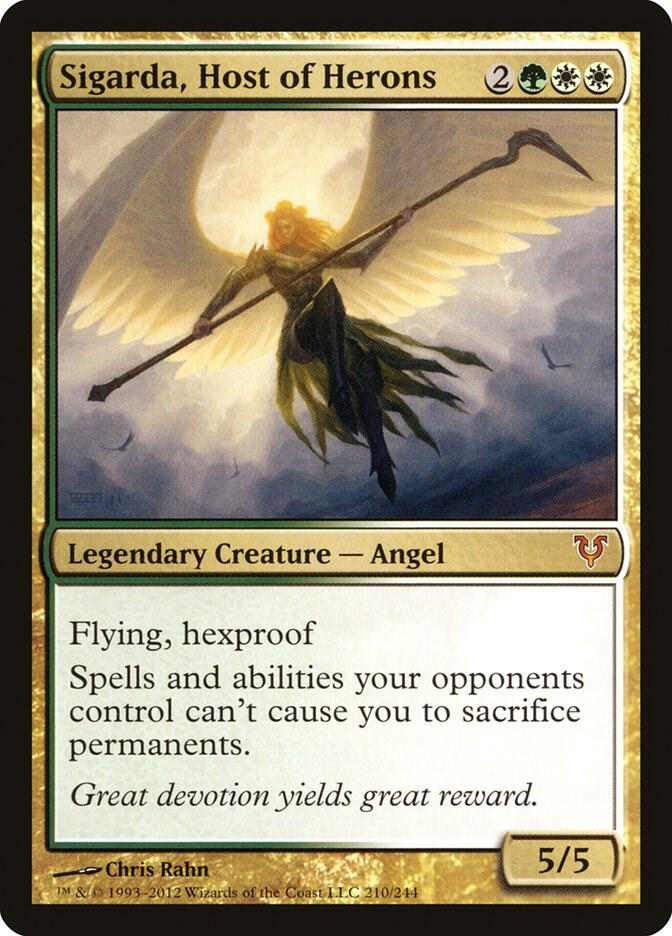 Sigarda, Host of Herons 210/244 (Avacyn Restored)  | Good Games Modbury