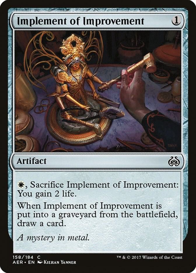 Implement of Improvement 158/184 (Aether Revolt)  | Good Games Modbury