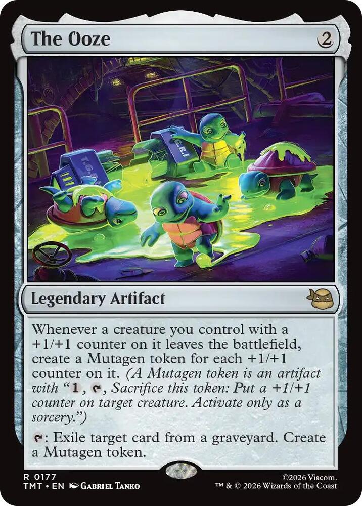 The Ooze 177 (Teenage Mutant Ninja Turtles)  - Foil | Good Games Modbury