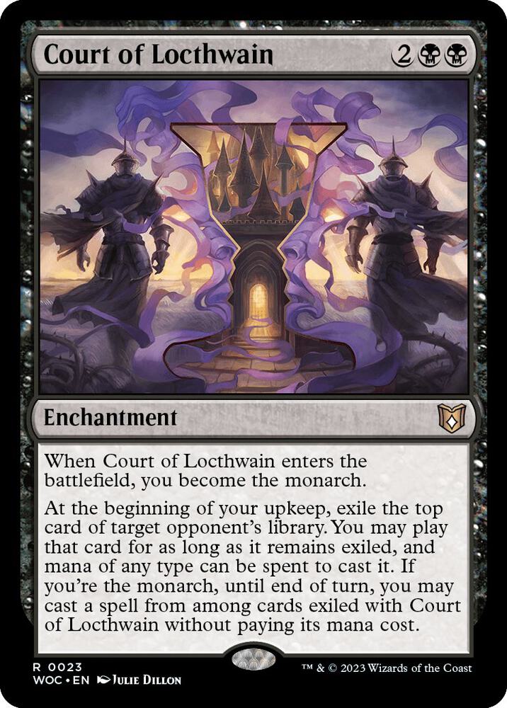 Court of Locthwain 23/173 (Commander: Wilds of Eldraine)  | Good Games Modbury