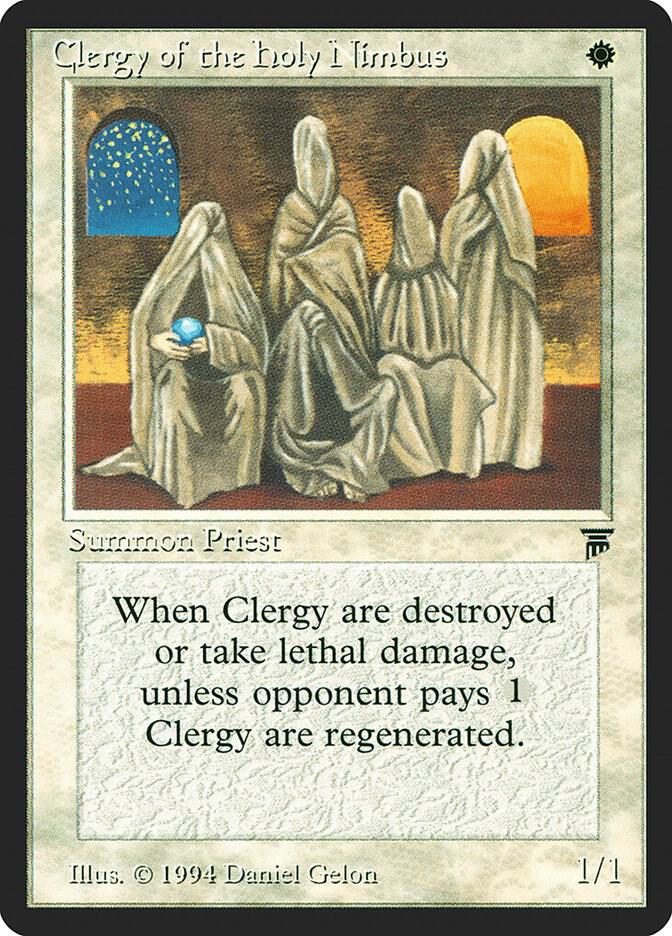 Clergy of the Holy Nimbus 6/310 (Legends)  | Good Games Modbury