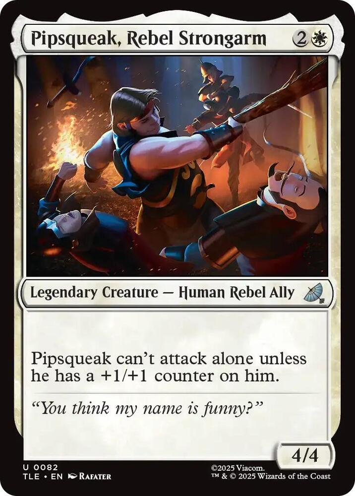 Pipsqueak, Rebel Strongarm 82/317 (Avatar: The Last Airbender: Eternal-Legal)  | Good Games Modbury