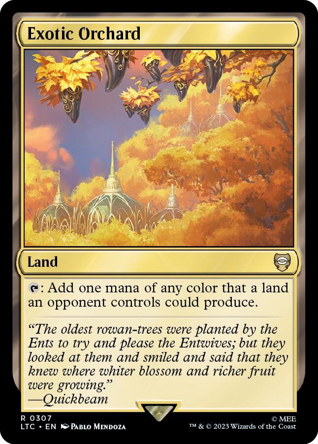 Exotic Orchard 307 (Commander: The Lord of the Rings: Tales of Middle-earth)  | Good Games Modbury
